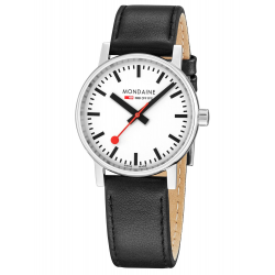 MONDAINE MSE.35110.LB HORLOGE EVO2 35 MM STAAL SAFFIER
