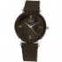 DAVIS 2230 HORLOGE STAAL MET HOUT TIMBER DARK BROWN XL