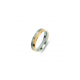 BOCCIA 0129-04 TITANIUM RING BICOLOR DIAMANT 3-0.015 CT.