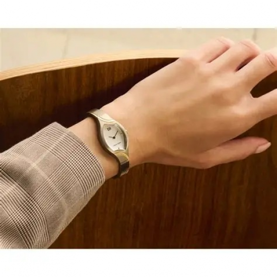 DANISH DESIGN IV65Q1289 DAMESHORLOGE TITANIUM BICOLOR ANNAROSA