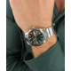 SEIKO SUR343P1 HERENHORLOGE STAAL SAFFIER 100M. SEIKO SUR343P1 HERENHORLOGE STAAL SAFFIER 100M.