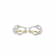 GALA DESIGN J0069 ZILVER VERGULDE OORRINGEN ETERNITY GALA DESIGN J0069 ZILVER VERGULDE OORRINGEN ETERNITY