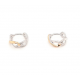 GALA DESIGN J0069 ZILVER VERGULDE OORRINGEN ETERNITY GALA DESIGN J0069 ZILVER VERGULDE OORRINGEN ETERNITY