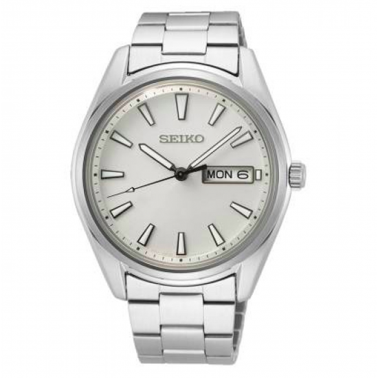 SEIKO SUR339P1 HERENHORLOGE STAAL SAFFIER 100M. SEIKO SUR339P1 HERENHORLOGE STAAL SAFFIER 100M.