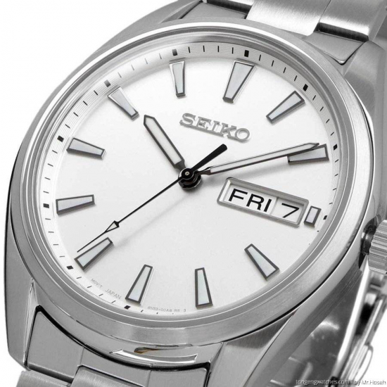 SEIKO SUR339P1 HERENHORLOGE STAAL SAFFIER 100M. SEIKO SUR339P1 HERENHORLOGE STAAL SAFFIER 100M.