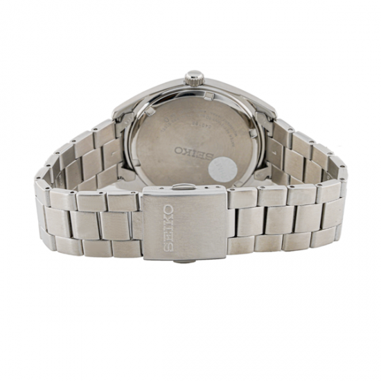 SEIKO SUR339P1 HERENHORLOGE STAAL SAFFIER 100M. SEIKO SUR339P1 HERENHORLOGE STAAL SAFFIER 100M.