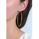 ZINZI ZIO438G ZILVER VERGULDE OORRINGEN 65 MM ZINZI ZIO438G ZILVER VERGULDE OORRINGEN 65 MM