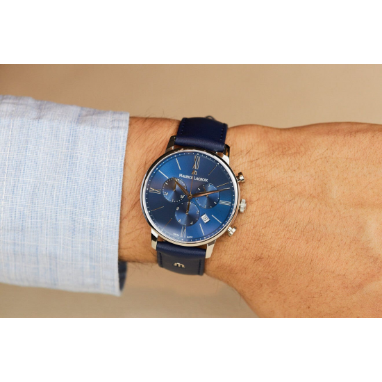 MAURICE LACROIX EL1098-SS001-410-1 HERENHORLOGE ELIROS CHRONOGRAPH