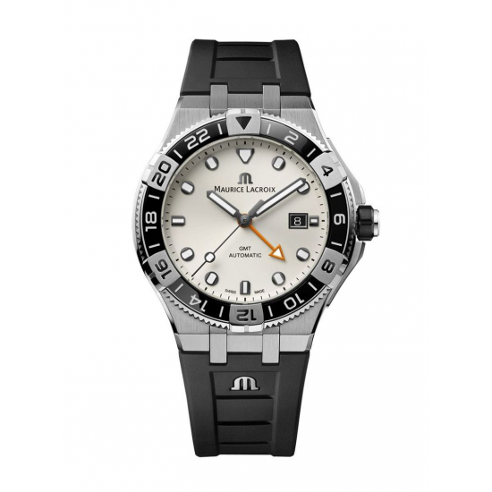 MAURICE LACROIX AI6158-SS00F-130-A HERENHORLOGE AUTOMATIC AIKON VENTURER GMT