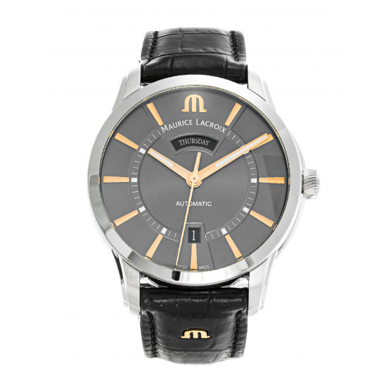 MAURICE LACROIX PT6358-SS001-331-1 HERENHORLOGE PONTOS AUTOMATIC DAY-DATE