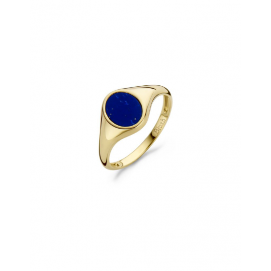 BLUSH 1214YLA GEELGOUDEN RING LAPIS LAZULI