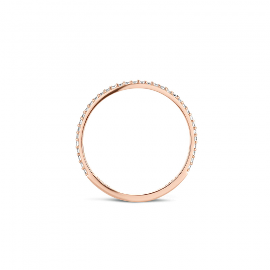 BLUSH 1201RZI ROSƒ"GOUDEN RING ZIRKONIA