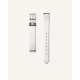 ROSEFIELD SHMWR-H30 DAMESHORLOGE STAAL PREMIUM GLOSS WHITE METALLIC ROSEGOLD ROSEFIELD SHMWR-H30 DAMESHORLOGE STAAL PREMIUM GLOSS WHITE METALLIC ROSEGOLD