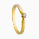 ECLAT R16-3BI GOUDEN RING SOLITAIR 0.03 CT.