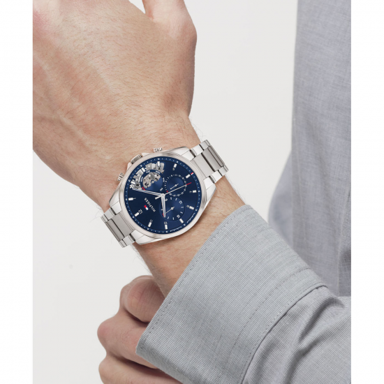 TOMMY HILFIGER TH1710448 HERENHORLOGE STAAL BAKER