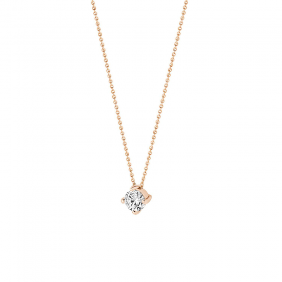 BLUSH 3057RZI ROSÉ"GOUDEN COLLIER MET ZIRKONIA HANGER