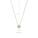 BLUSH 3057RZI ROSÉ"GOUDEN COLLIER MET ZIRKONIA HANGER