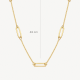 BLUSH 3102YGO GEELGOUDEN SCHAKELCOLLIER