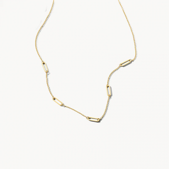 BLUSH 3102YGO GEELGOUDEN SCHAKELCOLLIER