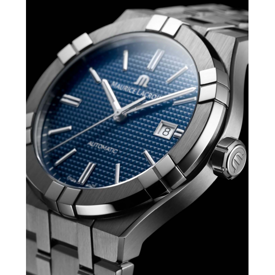 MAURICE LACROIX AI6008-SS002-430-2 HERENHORLOGE AUTOMATIC AIKON DATE 42MM MAURICE LACROIX AI6008-SS002-430-2 HERENHORLOGE AUTOMATIC AIKON DATE 42MM