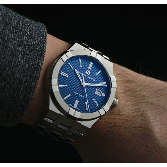 MAURICE LACROIX AI6008-SS002-430-2 HERENHORLOGE AUTOMATIC AIKON DATE 42MM MAURICE LACROIX AI6008-SS002-430-2 HERENHORLOGE AUTOMATIC AIKON DATE 42MM