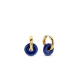 TI SENTO 7855BL GOUD OP ZILVER OORRINGEN MET LAPIS LAZULI