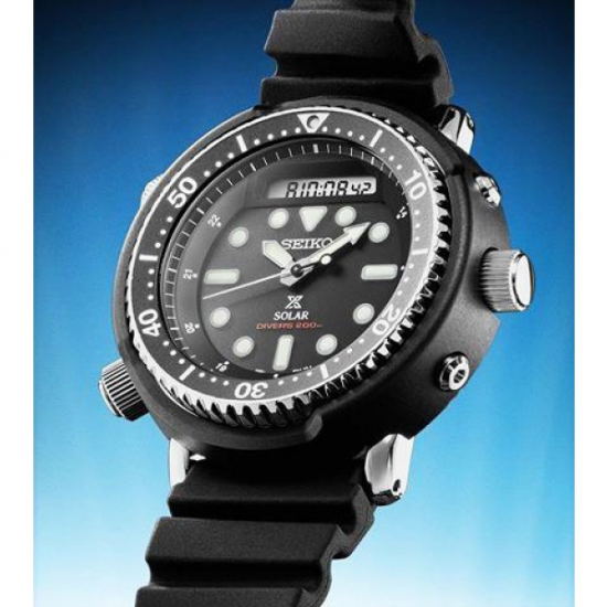 SEIKO SNJ025P1 HERENHORLOGE PROSPEX STAAL SOLAR SEIKO SNJ025P1 HERENHORLOGE PROSPEX STAAL SOLAR