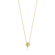 BLUSH 3122YZI GEELGOUDEN COLLIER MET HANGER ZIRKONIA