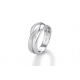 GALA DESIGN T0598 ZILVEREN RING MET ZIRKONIA SQUID GALA DESIGN T0598 ZILVEREN RING MET ZIRKONIA SQUID
