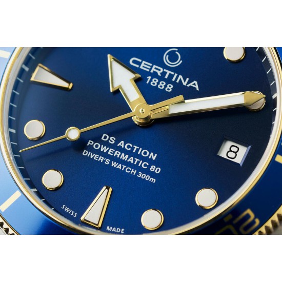 CERTINA C032.807.22.041.10 DS ACTION DIVER SEA TURTLE CONSERVANCY SPECIAL EDITION