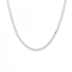 HUISCOLLECTIE 1021717 ZILVEREN COLLIER GOURMET 60 CM.