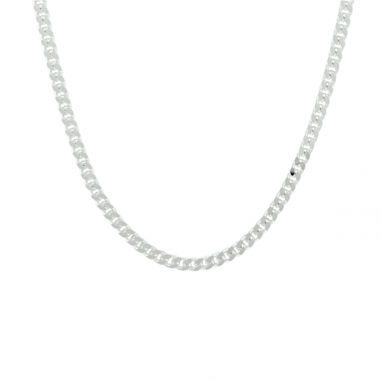 HUISCOLLECTIE 1021717 ZILVEREN COLLIER GOURMET 60 CM.