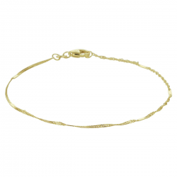 HUISCOLLECTIE 4020857 14 KARAAT GOUDEN ARMBAND SINGAPORE