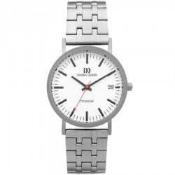DANISH DESIGN IQ92Q199 HERENHORLOGE TITANIUM RHINE