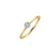 BLUSH 1646BDI BICOLOR GOUDEN RING MET DIAMANT