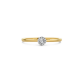 BLUSH 1646BDI BICOLOR GOUDEN RING MET DIAMANT