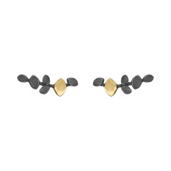 RABINOVICH 76205801 ZILVEREN VERGULDE OORKNOPPEN GOLDEN SPIRIT