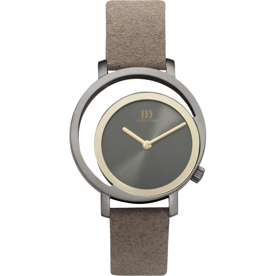DANISH DESIGN IV16Q1271 DAMESHORLOGE STAAL PICO GREY GOLD DANISH DESIGN IV16Q1271 DAMESHORLOGE STAAL PICO GREY GOLD