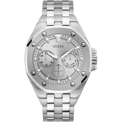 GUESS GW0278G1 HERENHORLOGE STAAL TOP GUN