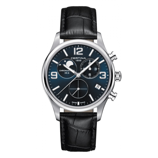 CERTINA C033.460.16.047.00 STAAL MOON PHASE CHRONOMETER DS-8 CERTINA C033.460.16.047.00 STAAL MOON PHASE CHRONOMETER DS-8