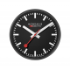 MONDAINE M990.CLOCK.64SBB WANDKLOK ZWART 25 CM. MONDAINE M990.CLOCK.64SBB WANDKLOK ZWART 25 CM.