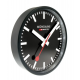 MONDAINE M990.CLOCK.64SBB WANDKLOK ZWART 25 CM. MONDAINE M990.CLOCK.64SBB WANDKLOK ZWART 25 CM.