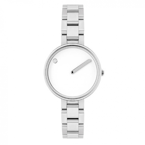 PICTO PT43363-1812 STALEN HORLOGE MET STALEN SCHAKELBAND 30MM PICTO PT43363-1812 STALEN HORLOGE MET STALEN SCHAKELBAND 30MM