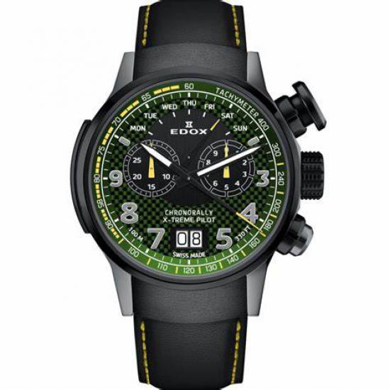 EDOX 38001 TINGN V3 TITANIUM HERENHORLOGE CHRONORALLY X-TREME LIMITED EDITION EDOX 38001 TINGN V3 TITANIUM HERENHORLOGE CHRONORALLY X-TREME LIMITED EDITION