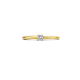 BLUSH 1602BDI BICOLOR GOUDEN RING DIAMANT 0.10CT