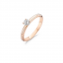 BLUSH 1132RZI ROSÉ"GOUDEN RING MET ZIRKONIA