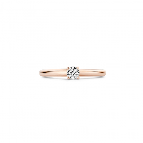 BLUSH 1132RZI ROSÉ"GOUDEN RING MET ZIRKONIA