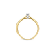 BLUSH 1621BDI BICOLOR GOUDEN RING DIAMANT 0.06CT