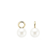 BLUSH 9023YPW GEELGOUDEN OORBEDELS MET SWAROVSKI PAREL