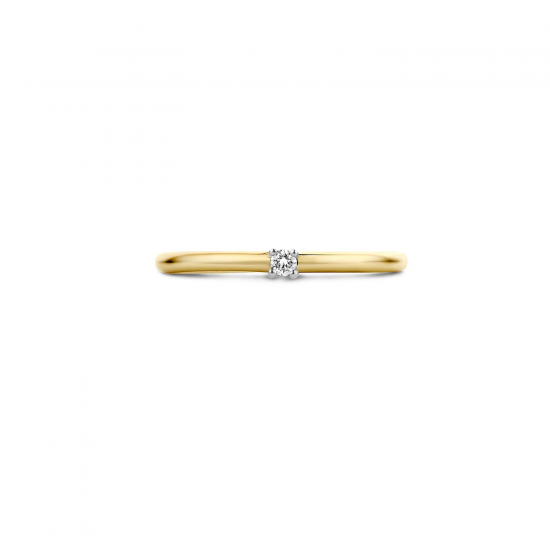 BLUSH 1600BDI BICOLOR GOUDEN RING MET DIAMANT